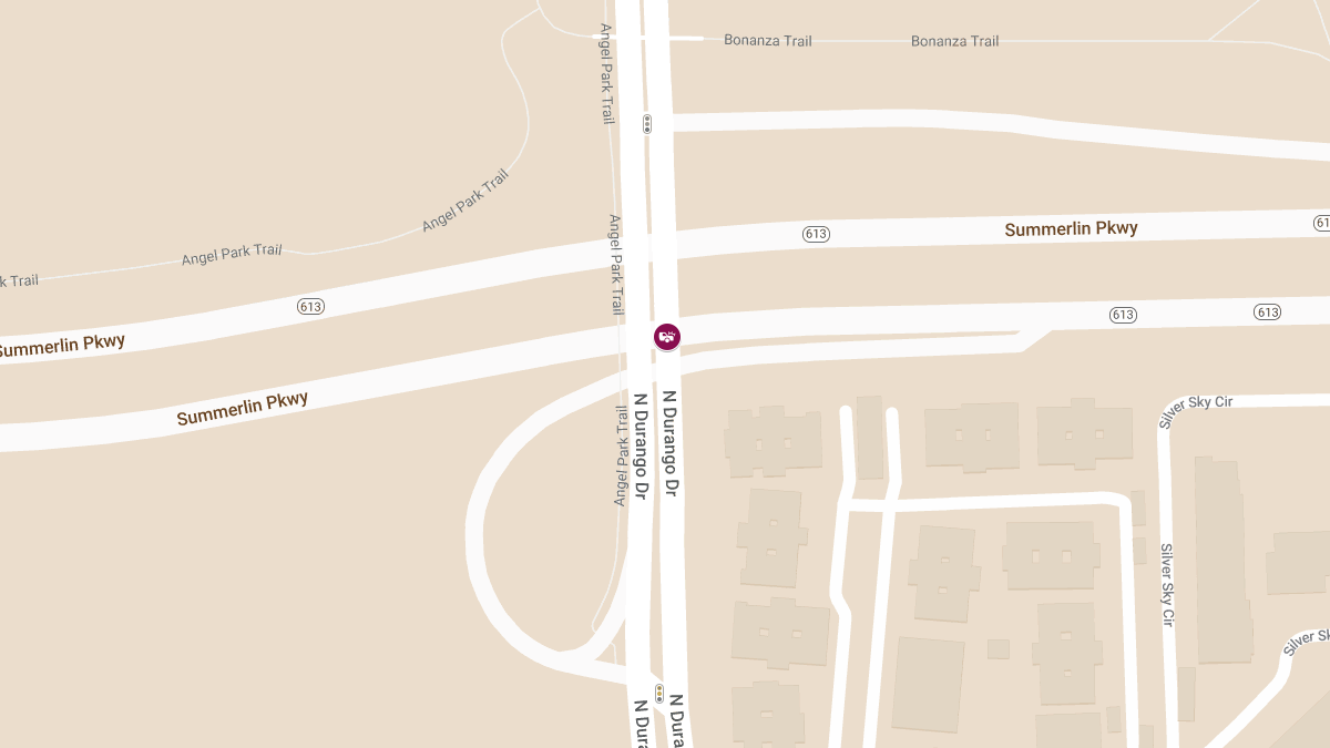 Injury Accident on SR-613 Eastbound at Durango Dr