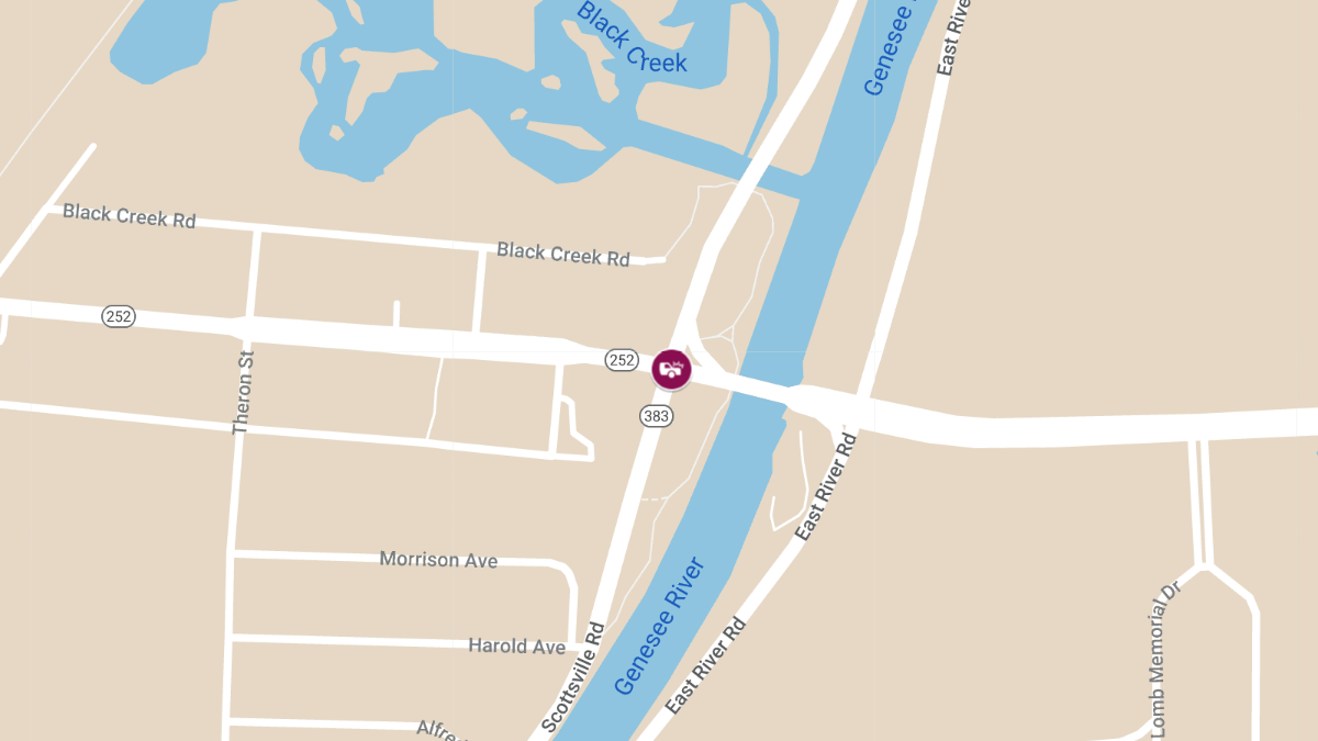 Injury Accident on Scottsville Rd at RT-252 Jefferson Rd