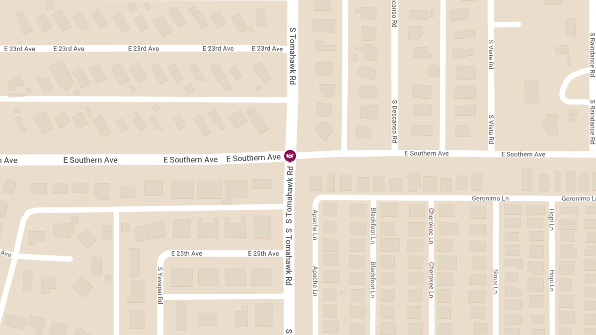 Injury Accident on Southern Ave at Tomahawk Rd (1)