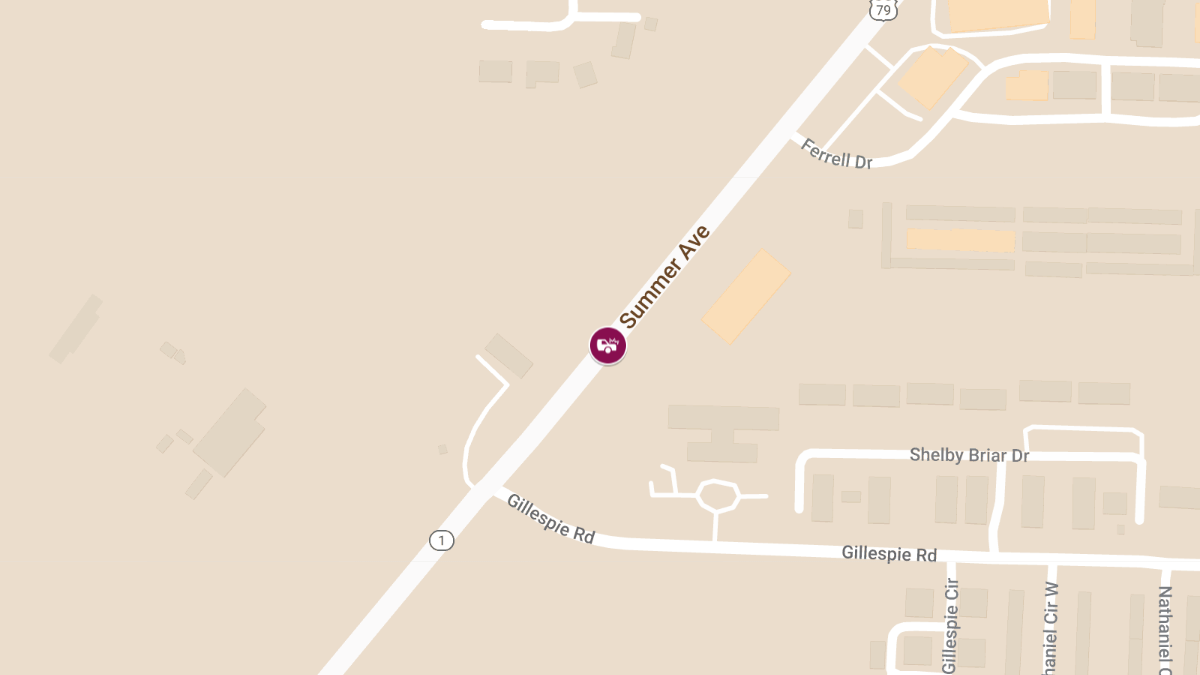 Injury Accident on Summer Ave near Trafalgar Rd