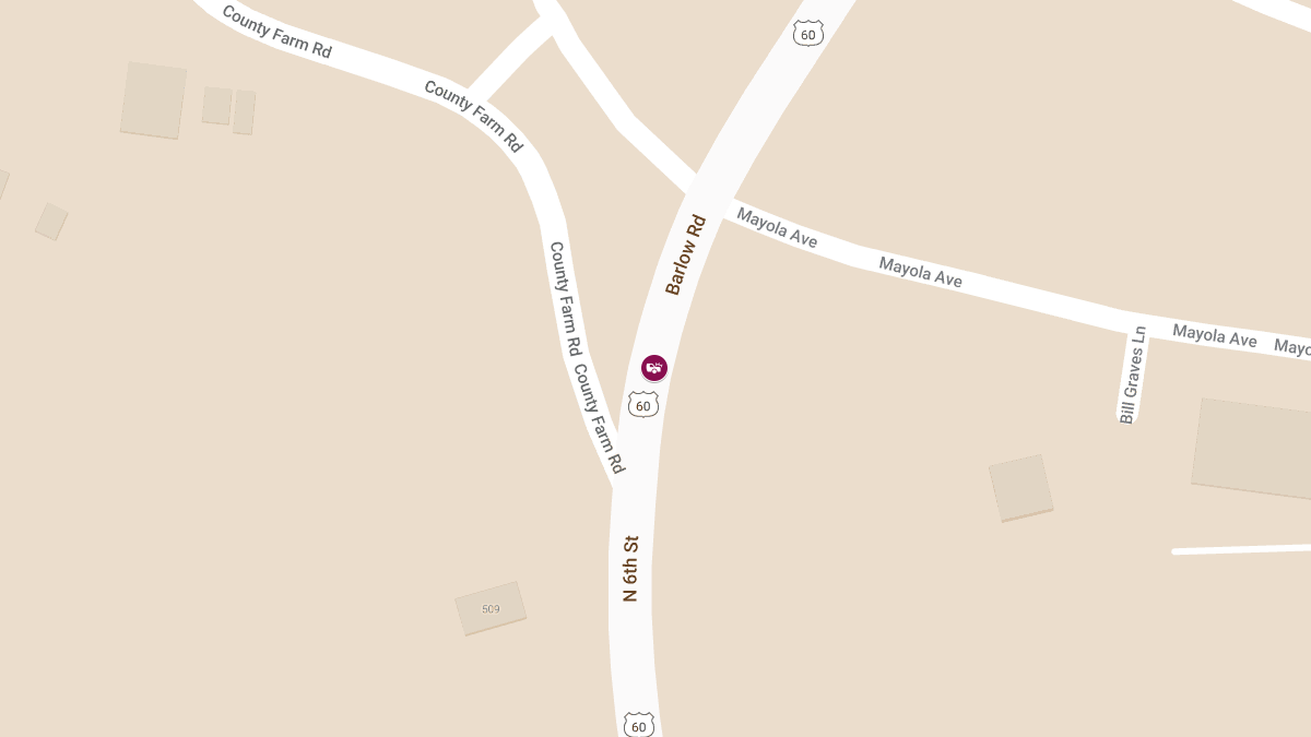 Injury Accident on US60 Near Wyatt