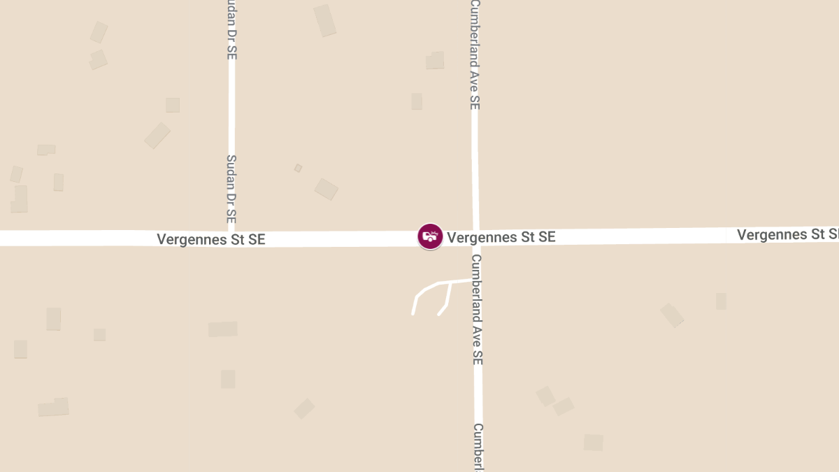 Injury Accident on Vergennes St West of Cumberland Ave Southeast