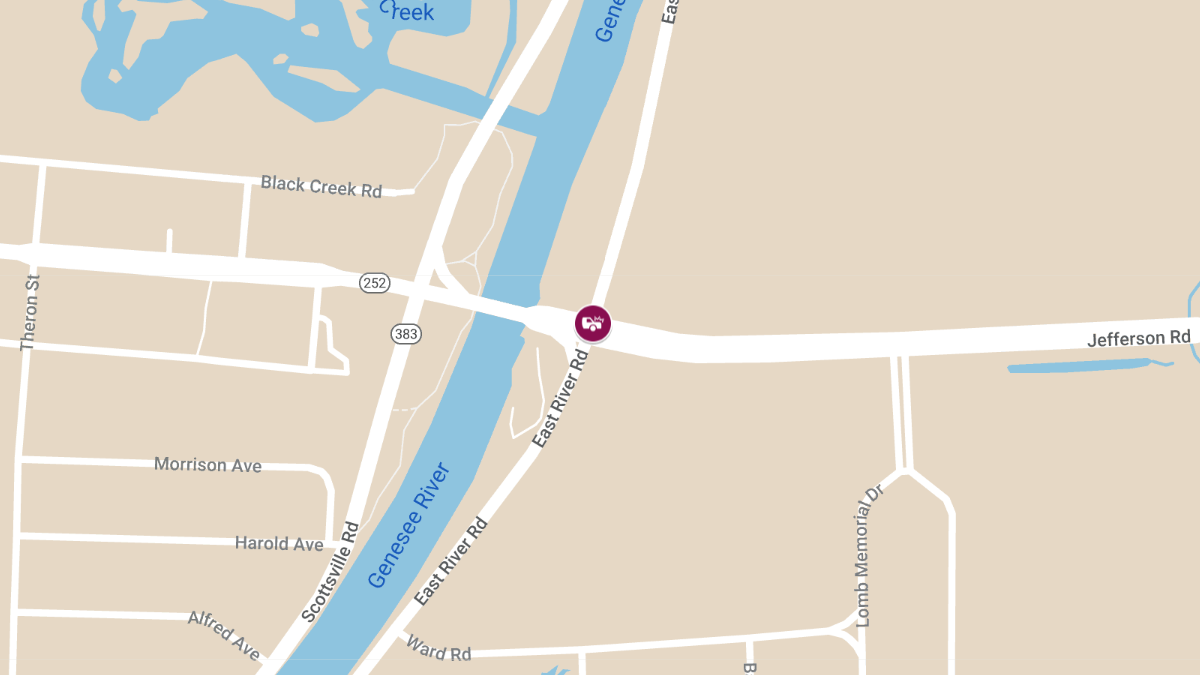 Injury Accident on W Jefferson Rd EB WB at CR-84 E Riv Rd