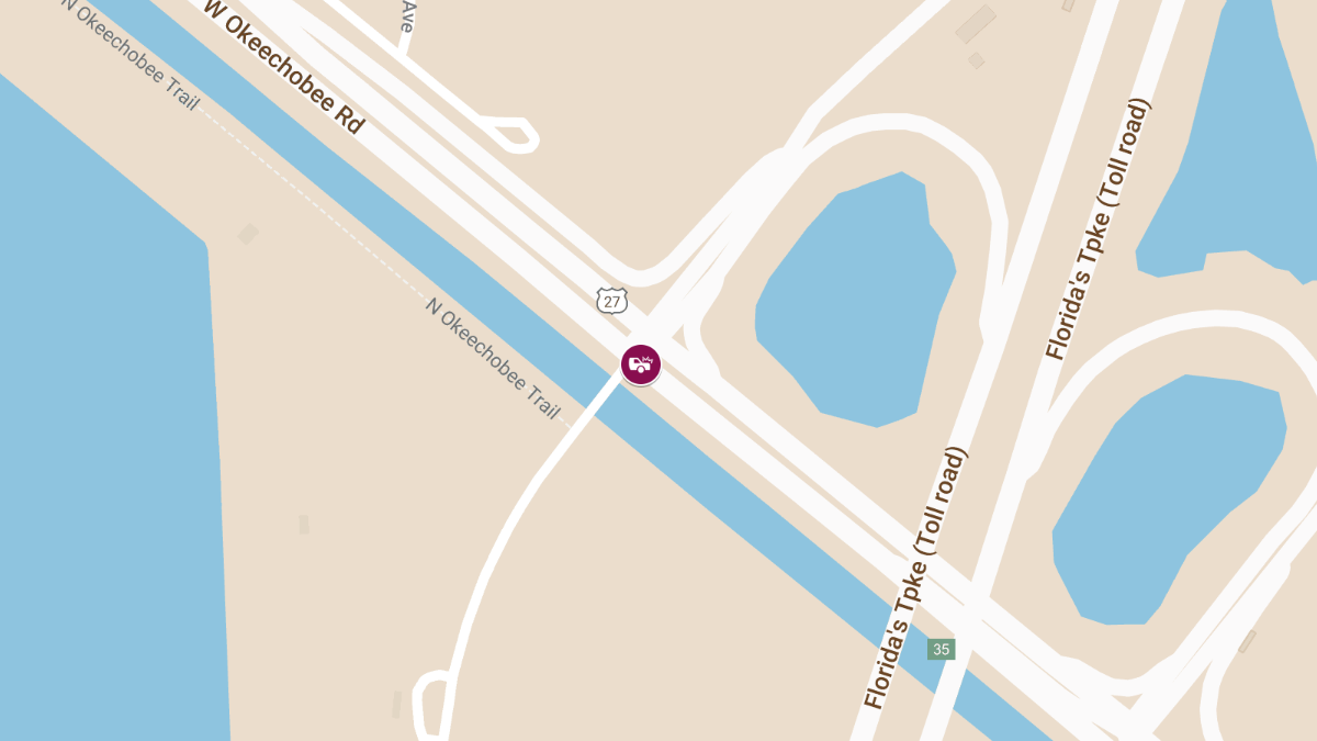 Injury Accident on W Okeechobee Rd & NW 118th Ave