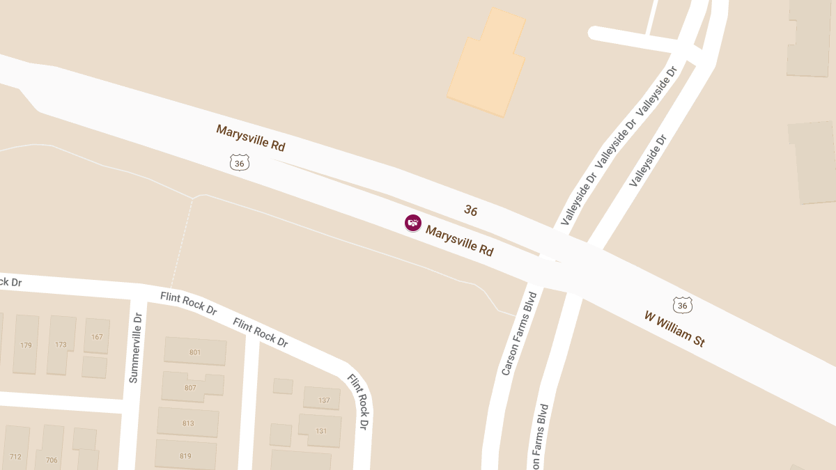 Injury Auto Accident Reported on Marysville Rd