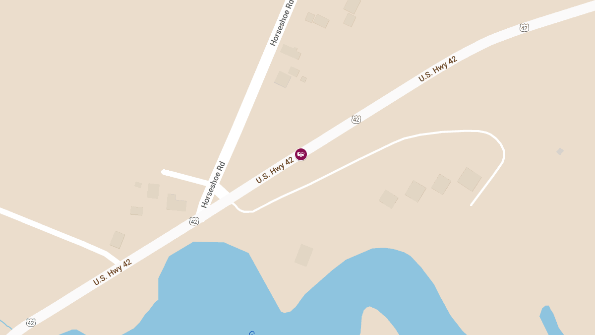 Injury Auto Accident at 844 Blk US Highway 42 N