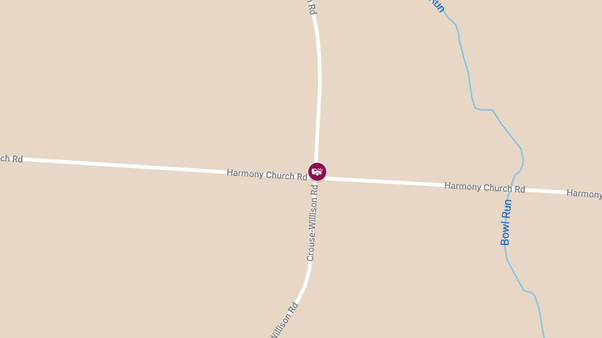 Injury Auto Accident at Harmony Church Rd NW & Crouse-Willison Rd NW