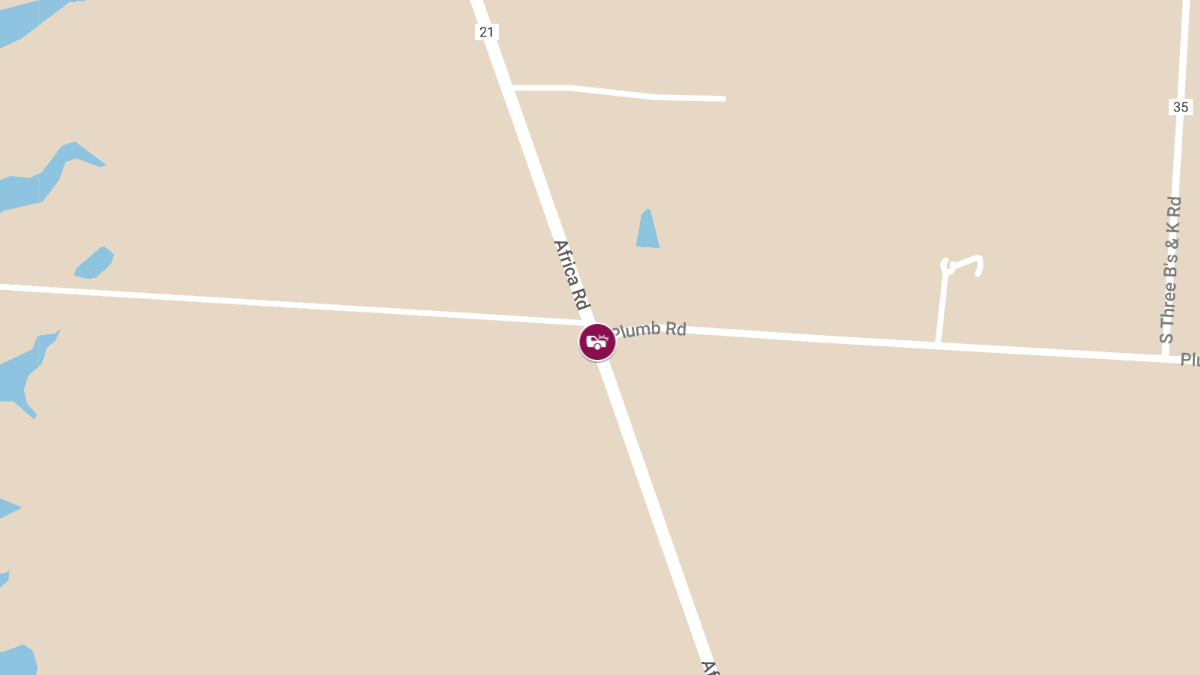 Injury Auto Accident at Plumb Rd & Africa Rd