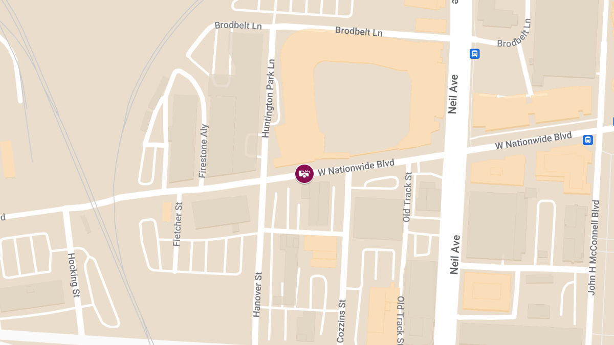 Injury Collision Reported at 334 W Nationwide Blvd