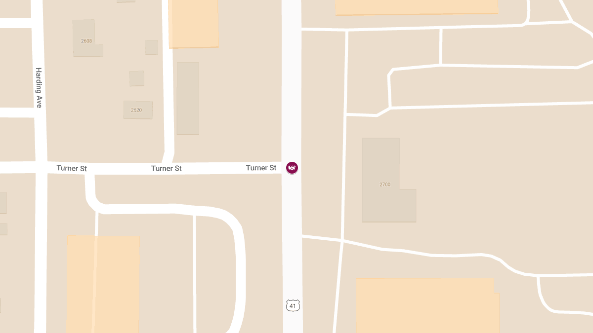 Injury Collision at 3rd St & Turner Ave