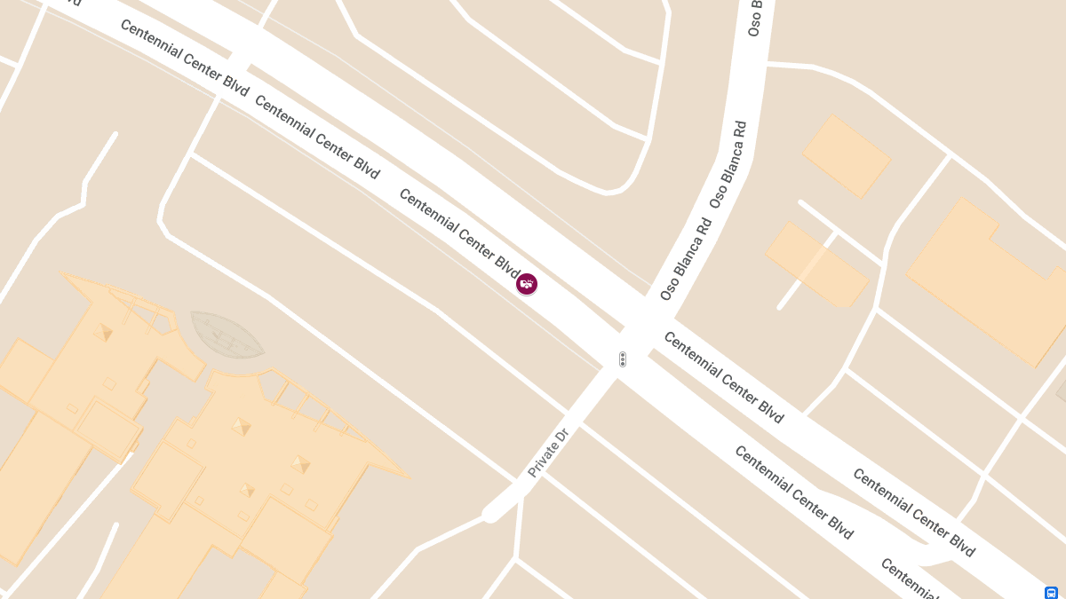 Injury Collision at 6472 Centennial Center Blvd