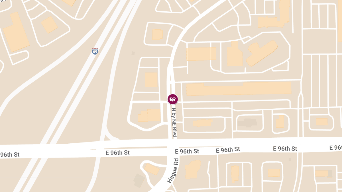 Injury Collision at 9700 Block of North By Northeast Blvd