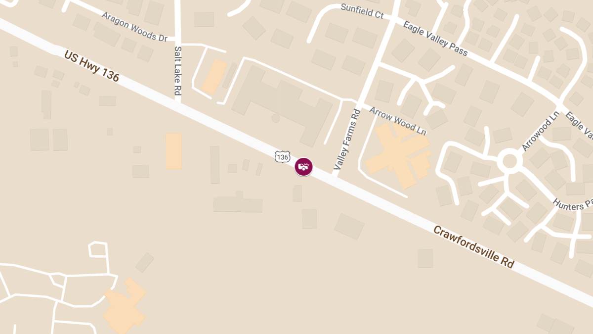Injury Collision at 9958 W US 136