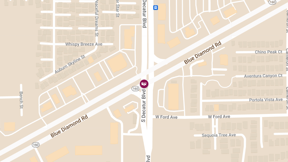 Injury Collision at Blue Diamond Rd & S Decatur Blvd