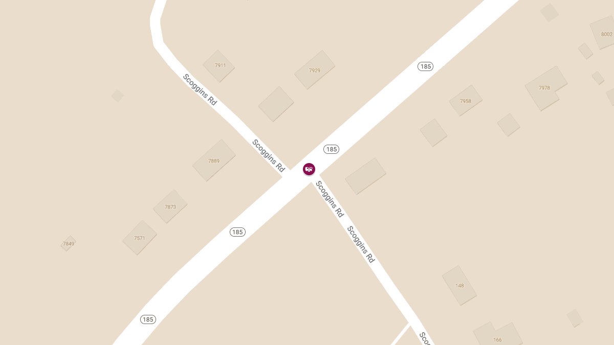 Injury Collision at KY Hwy 185 & Scoggins Rd