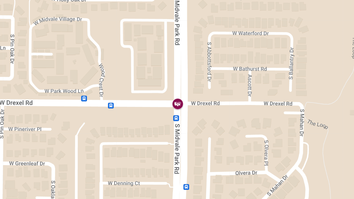 Injury Collision at Midvale Park Rd & Oak Tree Dr