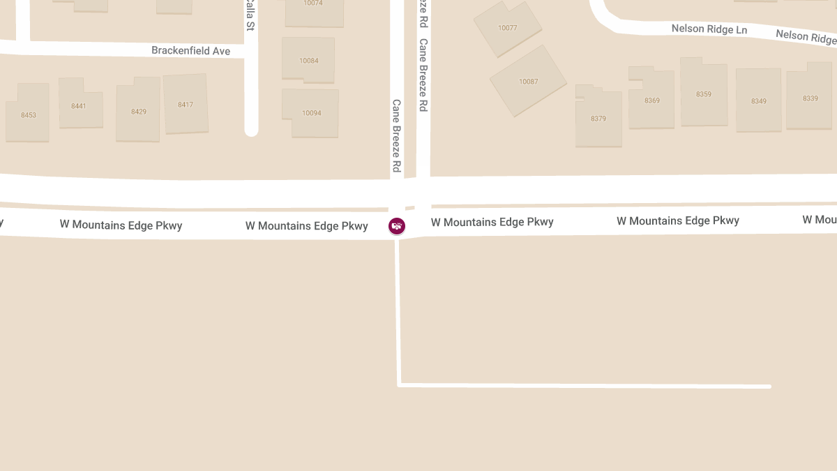 Injury Collision at Mountains Edge Pkwy & Cane Breeze St