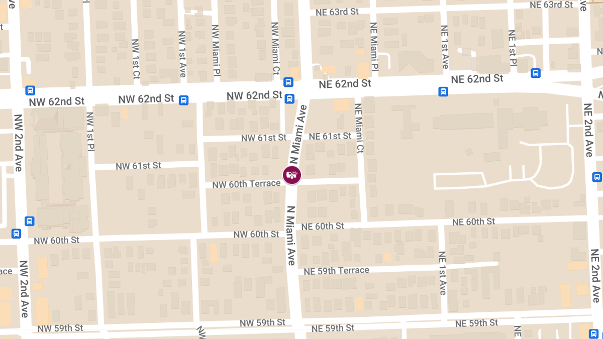 Injury Collision at N Miami Ave & NW 61st St