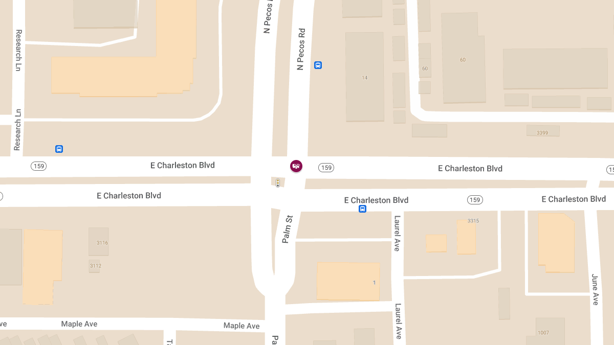 Injury Collision at N Pecos Rd and E Charleston Blvd