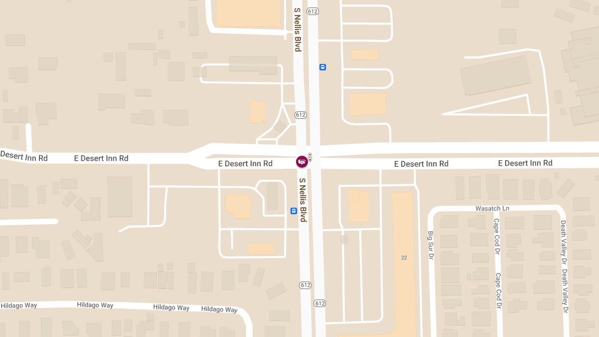 Injury Collision at S Nellis Blvd & E Desert Inn Rd