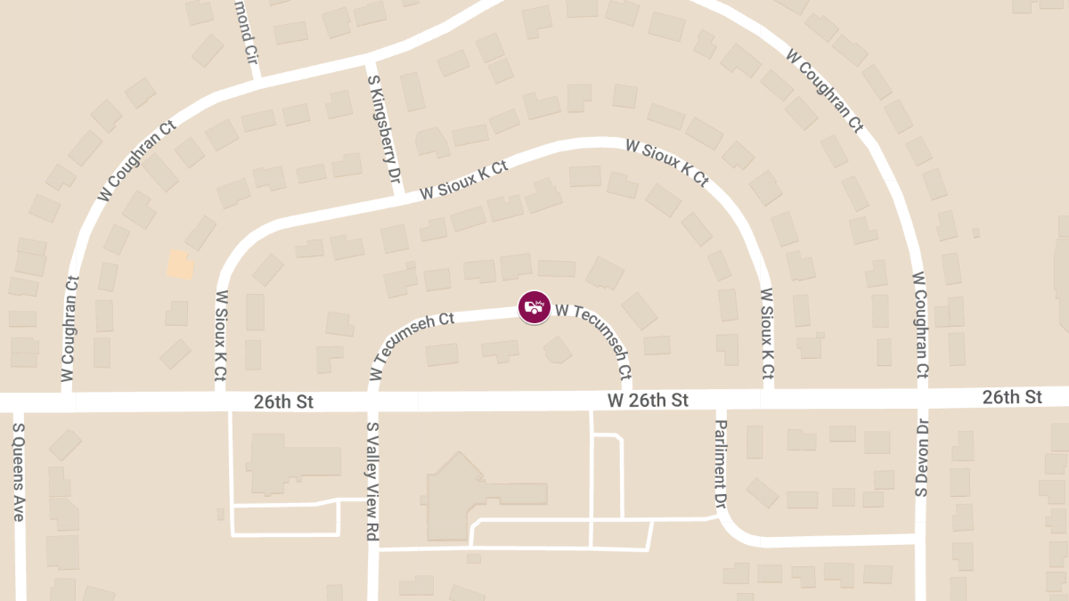 Injury Collision on 5900 Block of West Tecumseh Ct