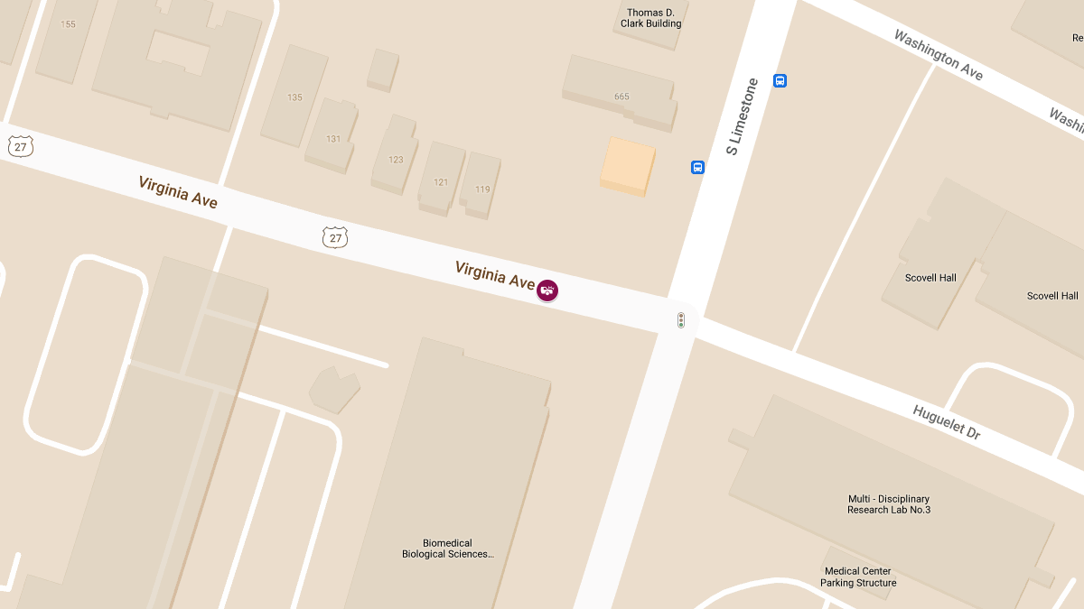 Injury Collision on Virginia Ave Between S Limestone and Press Ave