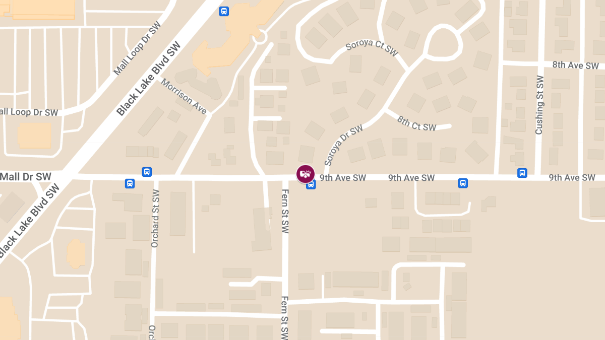 Injury Crash Blocks 9th Ave SW Near Black Lake Blvd