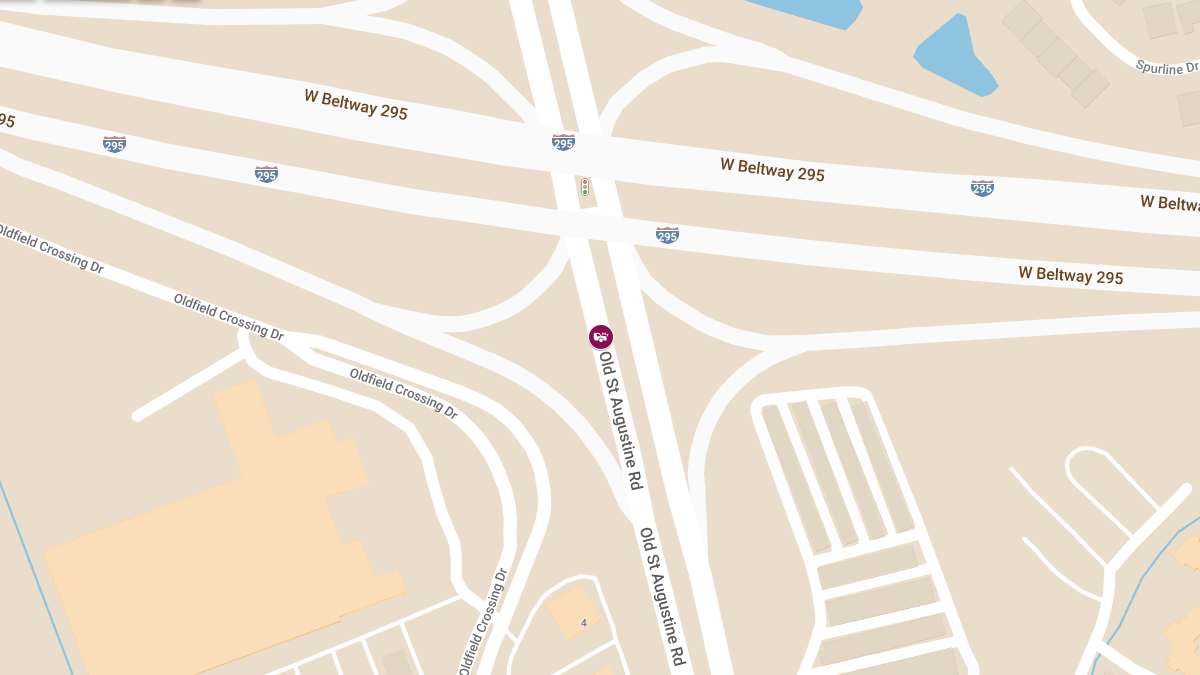 Injury Crash Blocks Two Lanes on Old St. Augustine Rd Near I-295 W NB Exit 3
