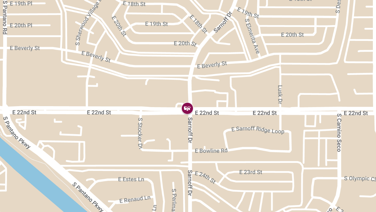 Injury Crash Reported at 22nd St & Sarnoff Dr
