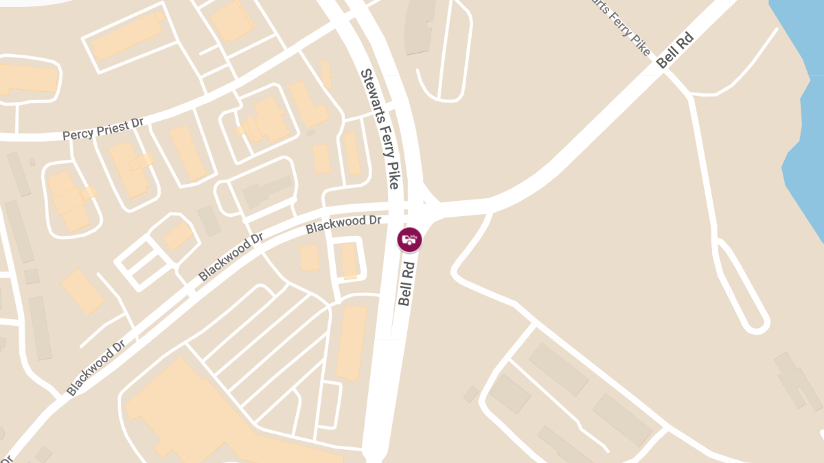 Injury Crash Reported at 3696 Bell Rd