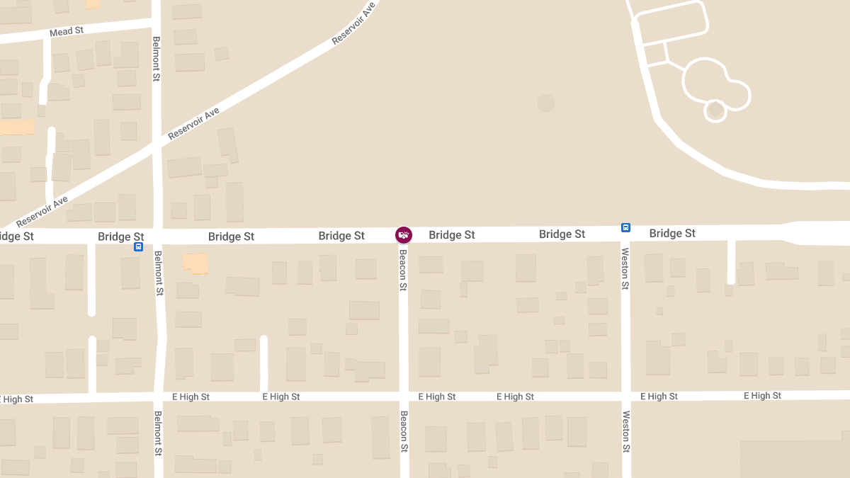 Injury Crash Reported at Bridge St & Beacon St