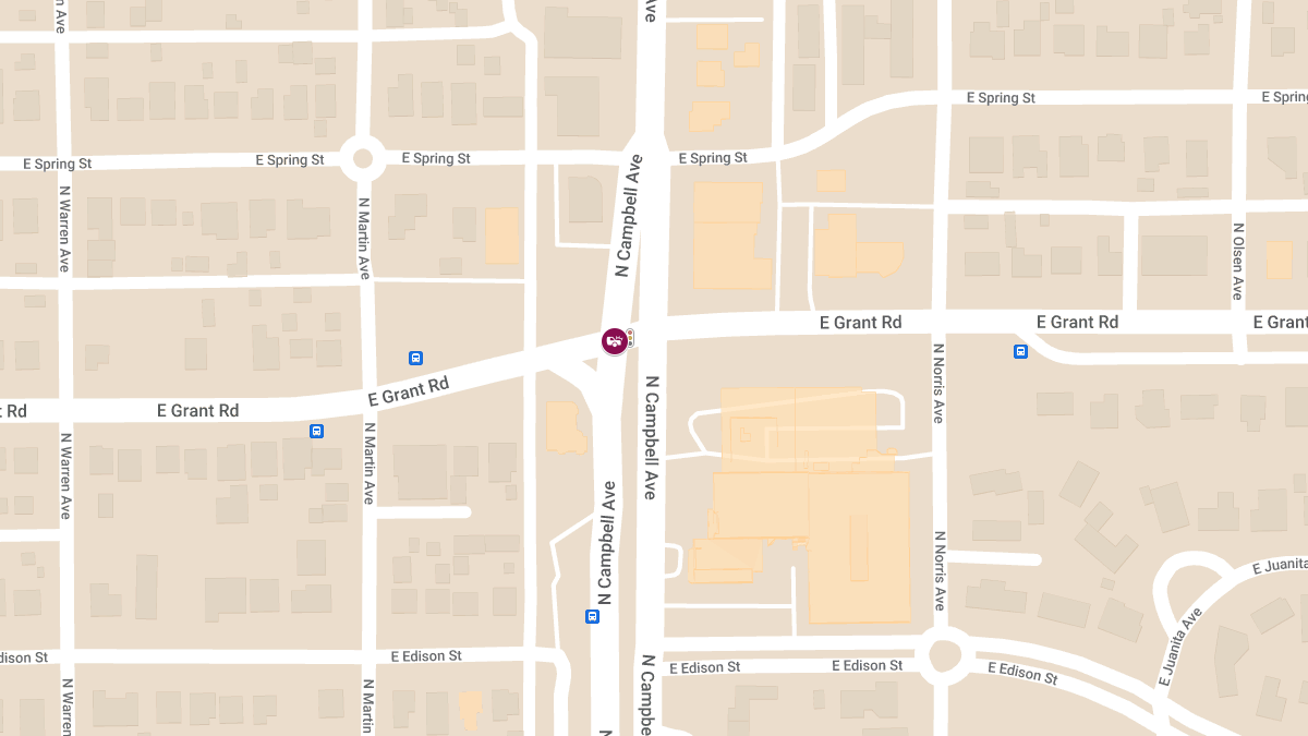 Injury Crash Reported at Grant Rd & Campbell Ave, Possible DUI Involved