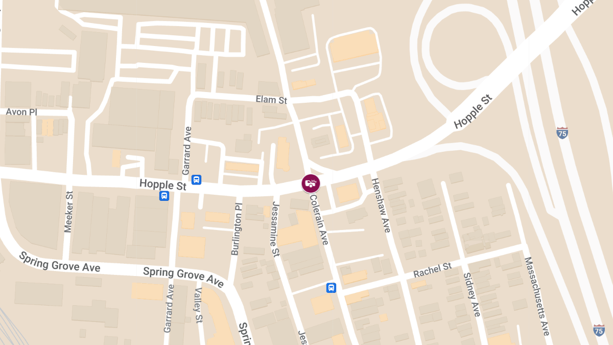 Injury Crash Reported at Hopple St & Colerain Ave in Camp Washington