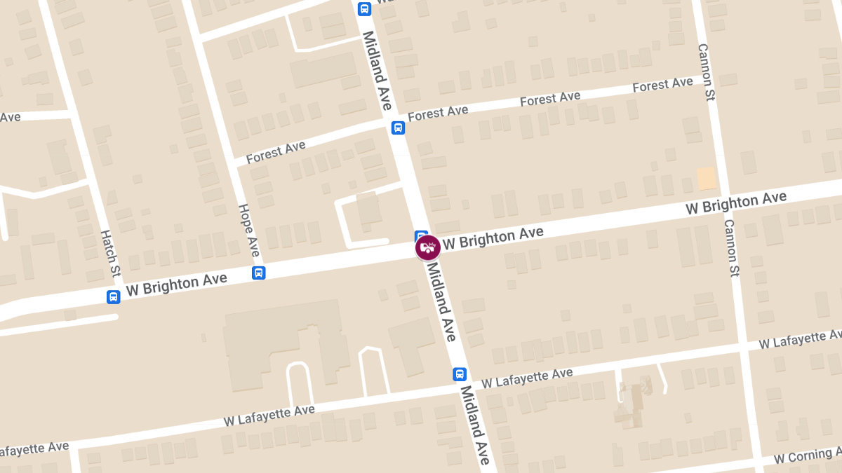 Injury Crash Reported at West Brighton Ave & Midland Ave