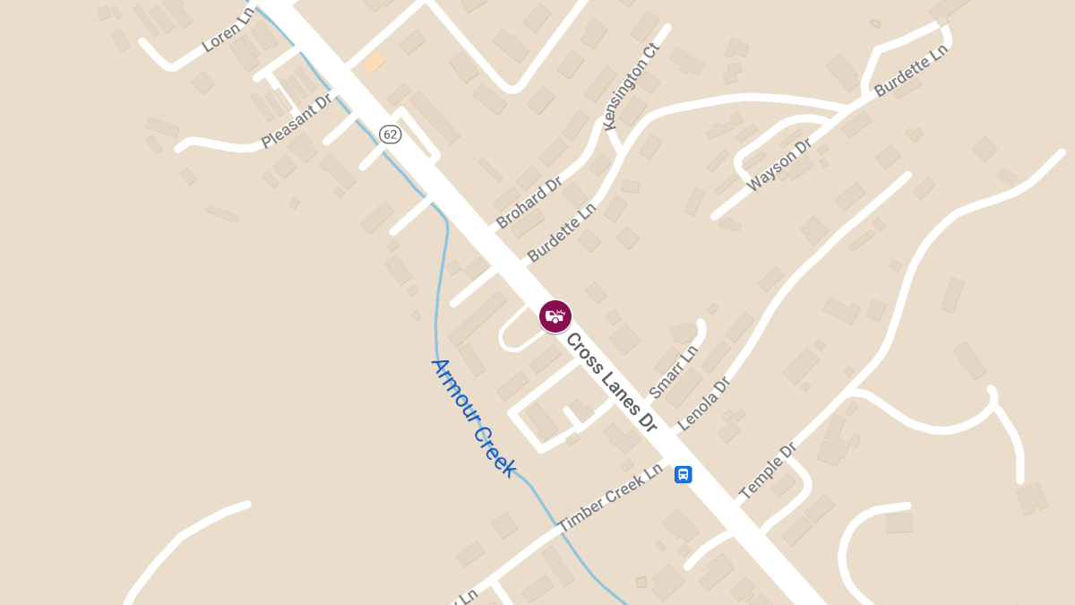 Injury Crash Reported on 624 Cross Lanes Dr