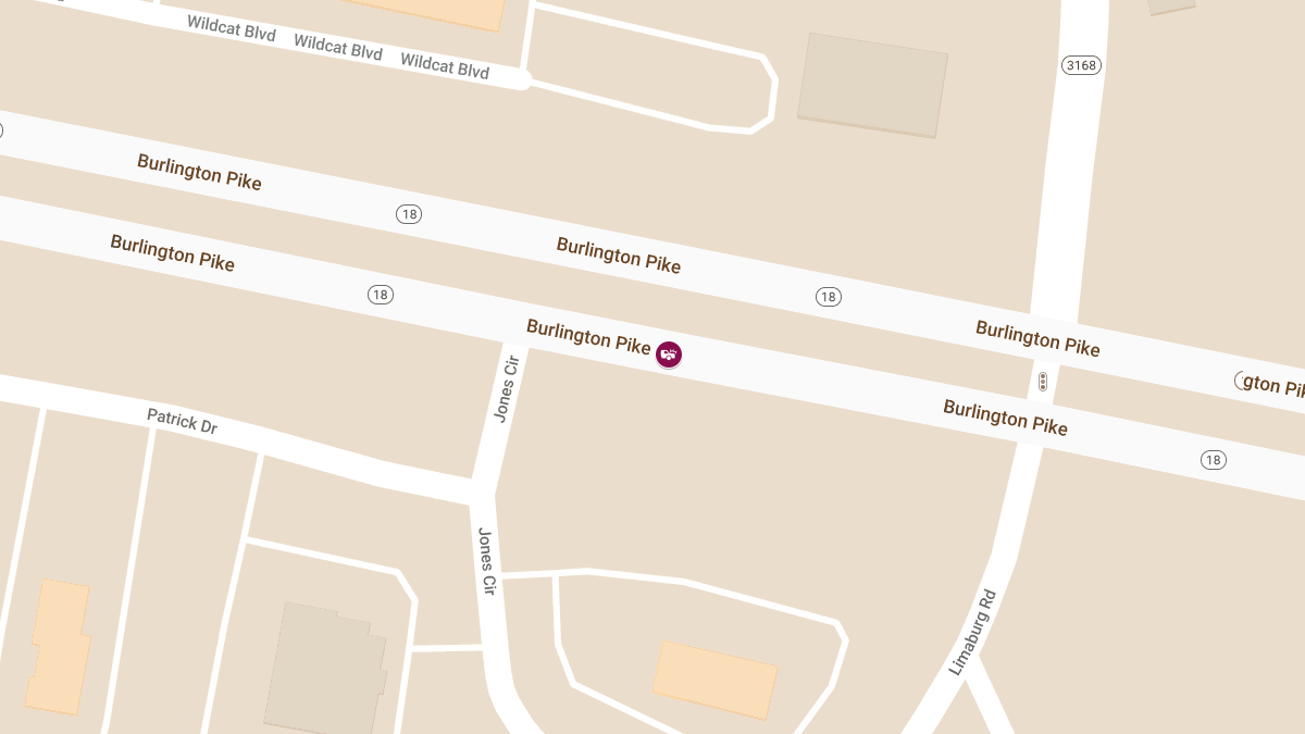 Injury Crash Reported on Burlington Pike near Limaburg Rd