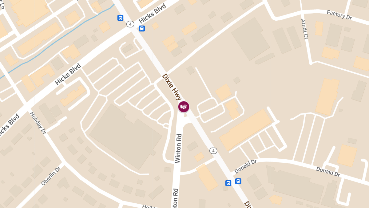 Injury Crash Reported on Dixie Hwy at Winton Rd