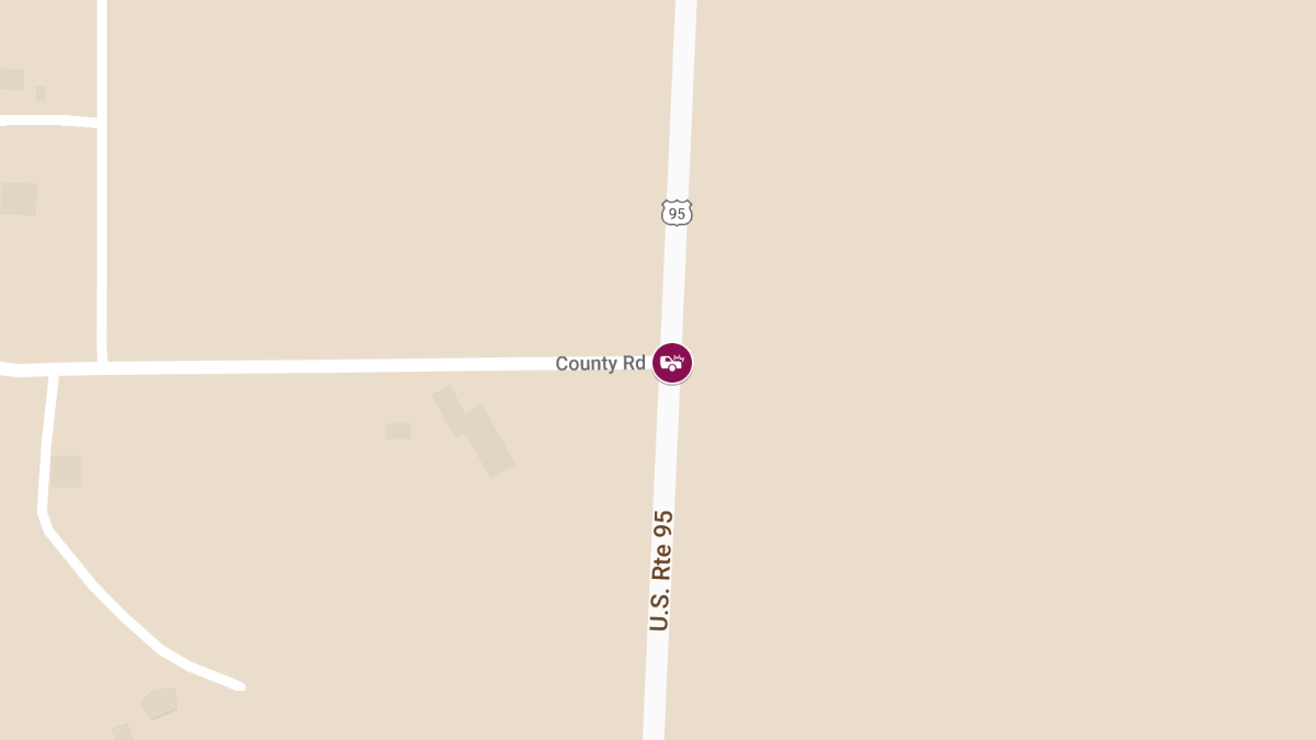 Injury Crash Reported on Highway 95 at County Line Rd, Milepost 398,