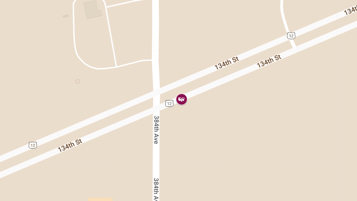 Injury Crash Reported on Hwy 12 near 384th Ave