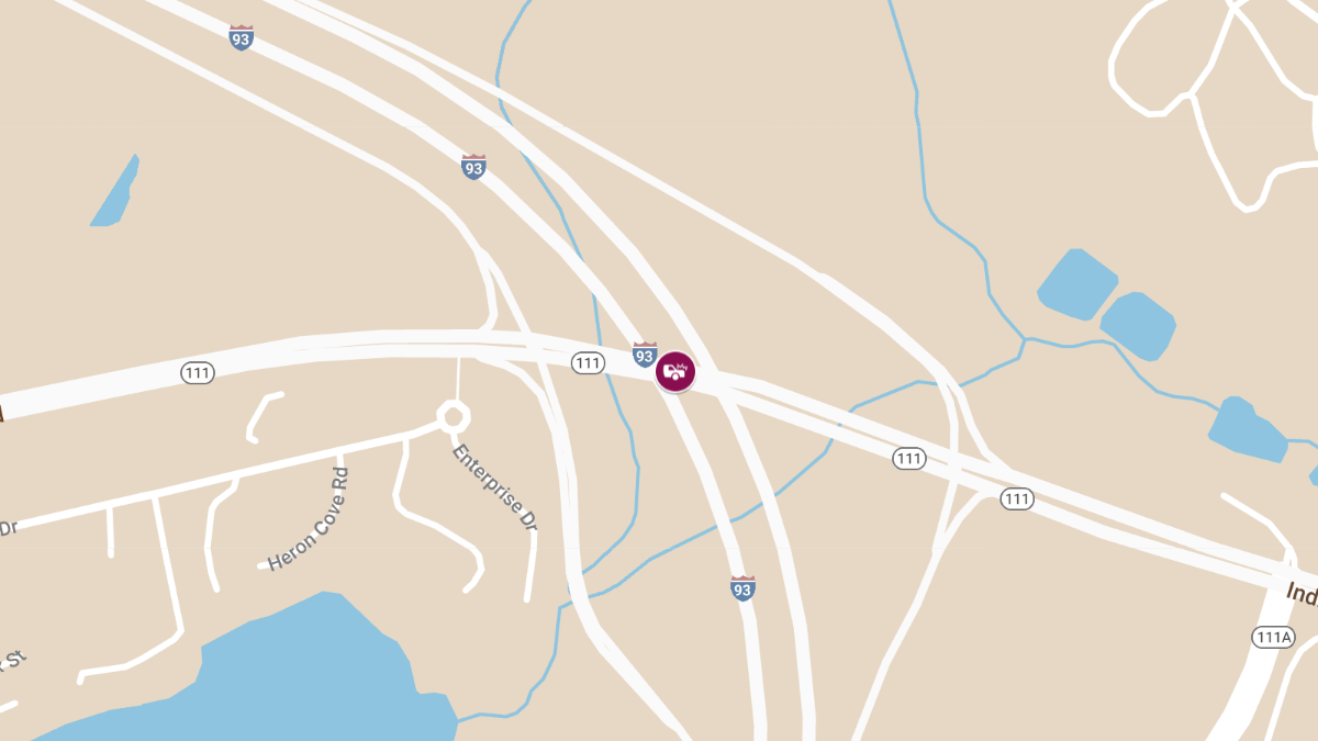 Injury Crash Reported on Rte 111 at I-93 Exit 3 On-Ramp