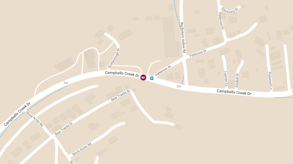 Injury Crash at 1259 Campbells Creek