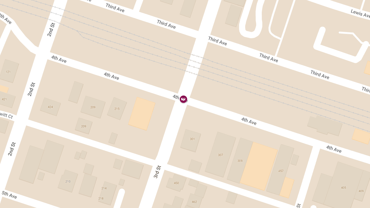 Injury Crash at 3rd St and 4th Ave