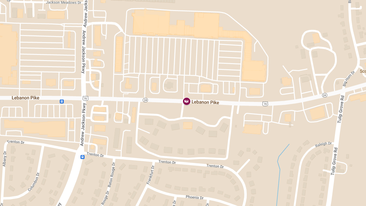 Injury Crash at 4646 Lebanon Pike in Oakwood Common