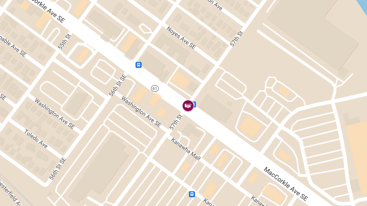 Injury Crash at 57th St SE & MacCorkle Ave SE
