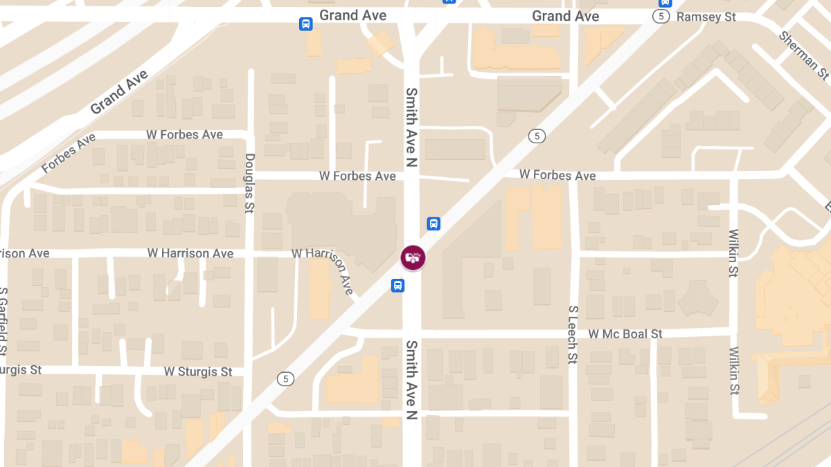Injury Crash at 7th St W & Smith Ave N Near Walgreens