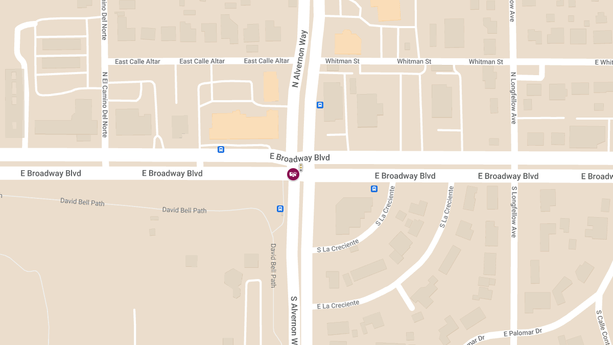 Injury Crash at Broadway Blvd & Alvernon Way