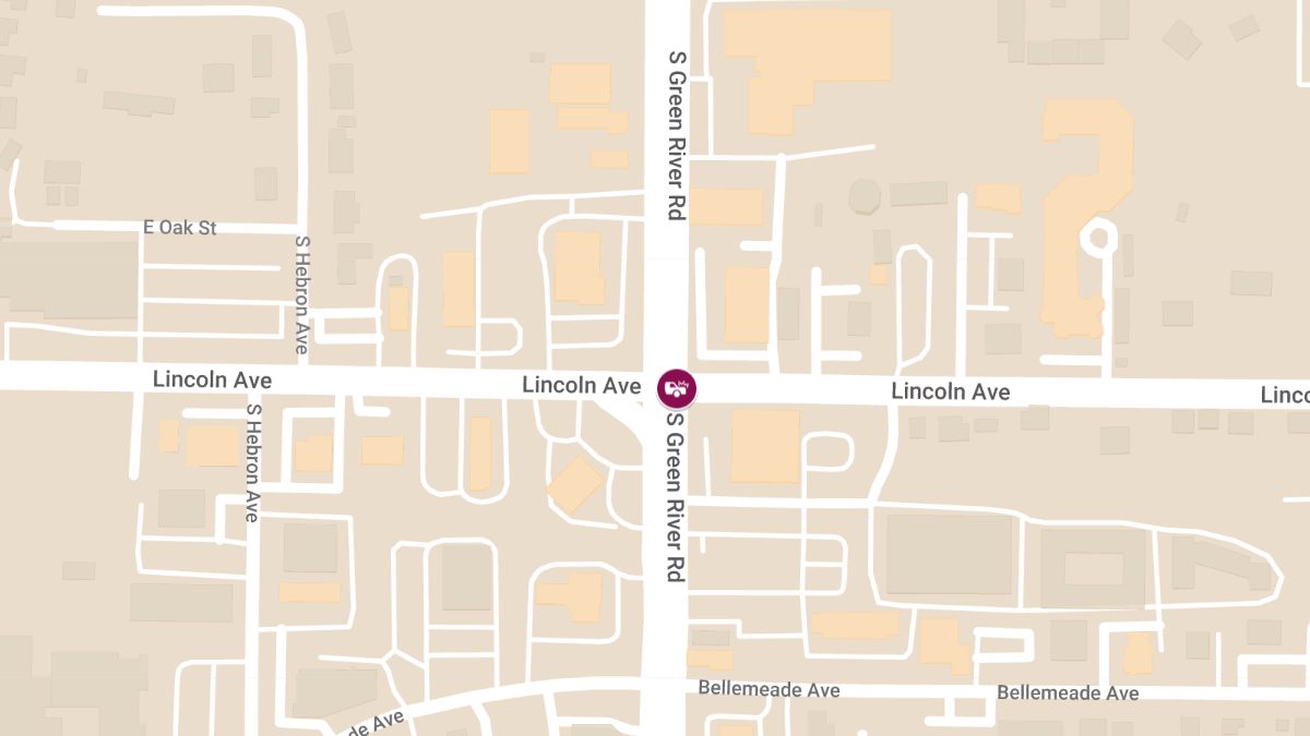 Injury Crash at EB Lincoln Ave & Green River Rd