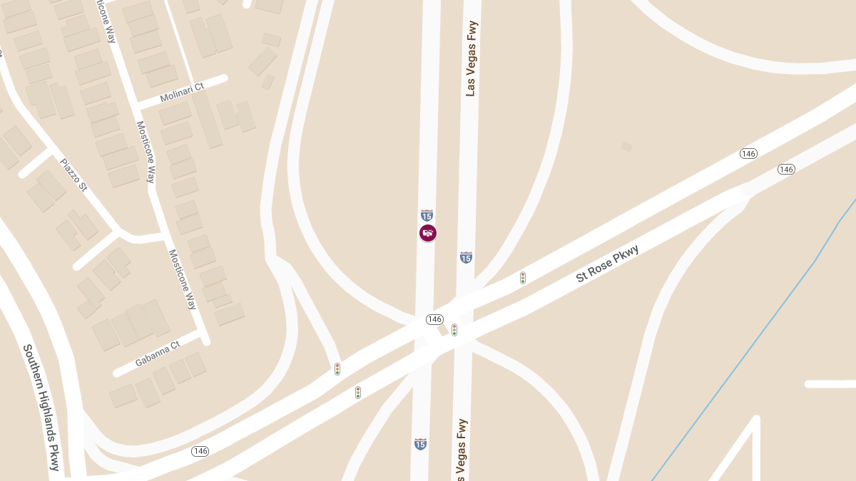 Injury Crash at I-15 N, Mile Marker 12 NB Offramp