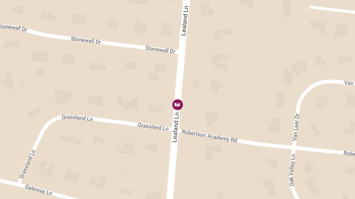 Injury Crash at Lealand Ln and Grassland Ln