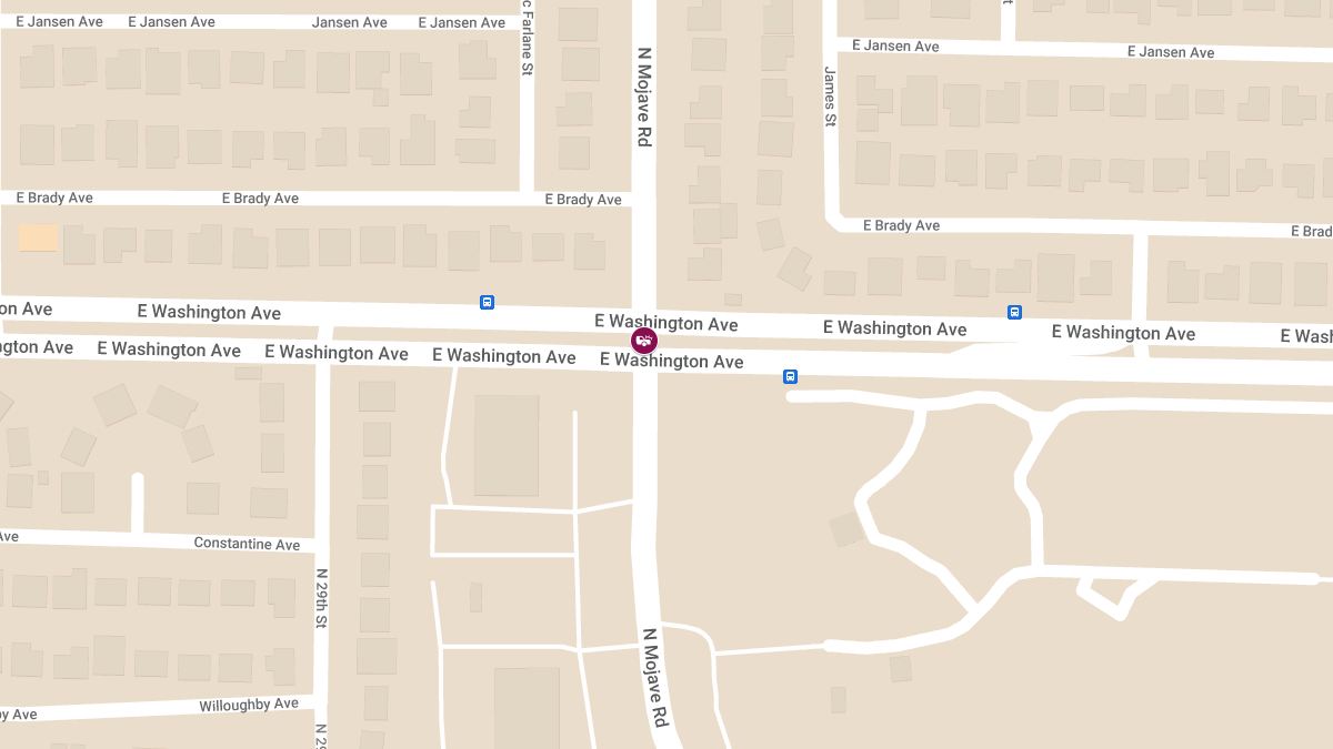 Injury Crash at N Mojave Rd & E Washington Ave